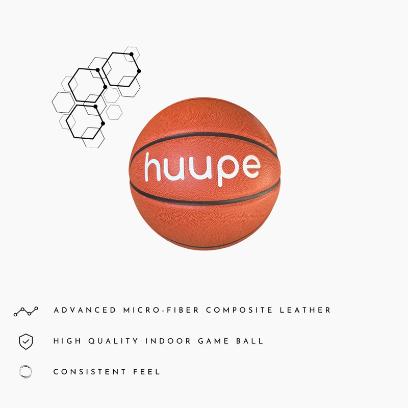 huupe Men’s Premium Indoor Basketball (29.5")