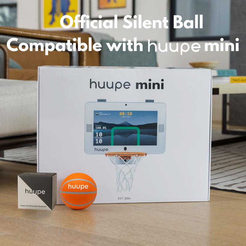 huupe mini Official Silent Basketball (High Quality Silent Mini Basketball - Size 1)