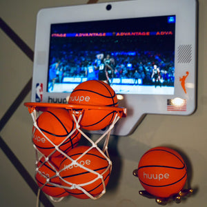 huupe mini Official Pro Grip Mini Basketball – High Quality Rubber Mini Basketball (Size 1)