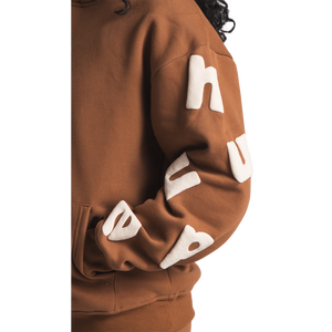 huupe cozy sweats - brown (full set) 100% cotton