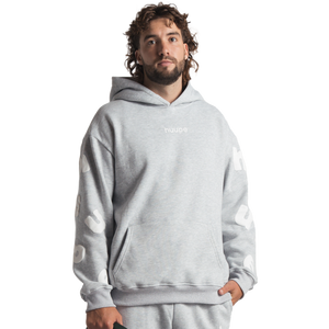 huupe cozy sweats - grey (full set) 100% cotton