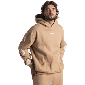 huupe cozy sweats - tan (full set) 100% cotton