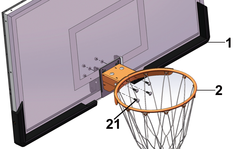 Install Basketball Rim